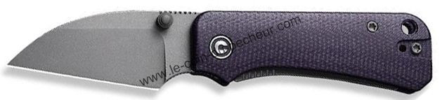 Couteau Civivi Baby Banter Manche Micarta Violet C19068SC2