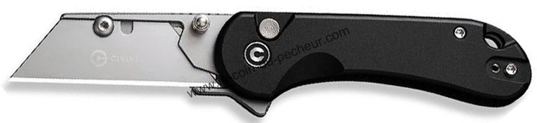 Couteau Civivi Elementum Utility Noir - C23039B1