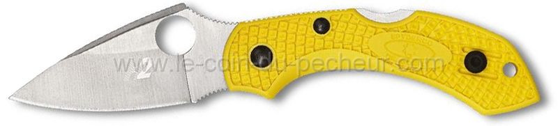 Couteau Spyderco Dragonfly 2 jaune - C28PYL2