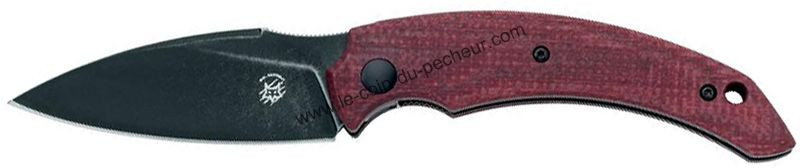 Couteau Fox Honos manche micarta/toile de jute - FX.538MP