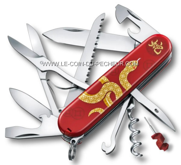 Couteau Victorinox huntsman Année du serpent 2025 - 1.3714.E14