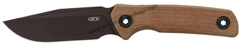 Poignard Zéro Tolérance 0004 Micarta marron 11cm - ZT.0004