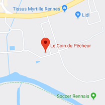 Retrouvez le magasin du coin du pecheur à 1, rue de la Vilaine, 35132 Vezin-le-Coquet aux portes de Rennes.
