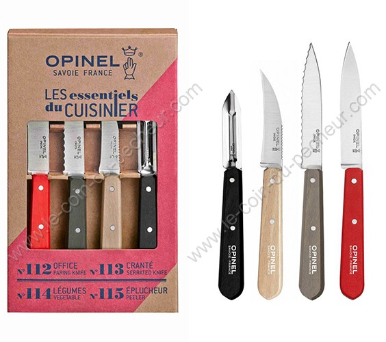 Couteau Eplucheur OPINEL N°115 Hêtre