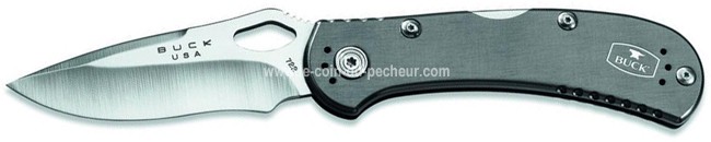 Couteau pliant Buck Spitfire gris 0722GYS1 7722.GY